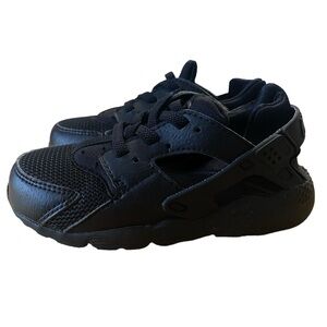 Nike Huarache Run Black Toddler Running Shoe Sneaker Size 9